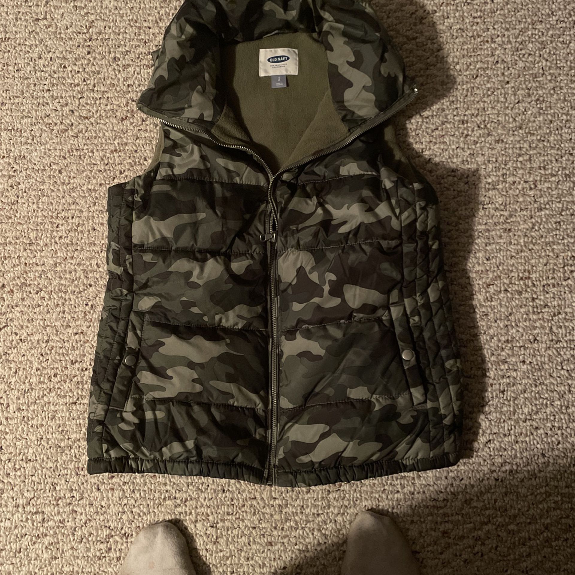 Vest Jacket - Camouflage 