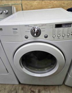 LG Tromm front-load electric dryer