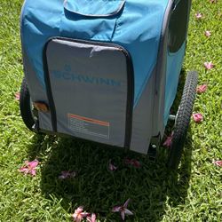 Schwinn dog stroller for bicycle