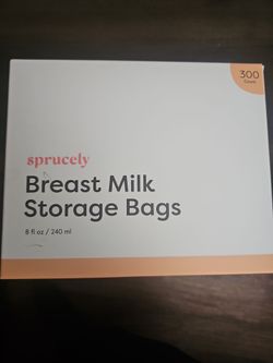 Brand New Sprucely Breast Milk Storage Bags – 300 Count