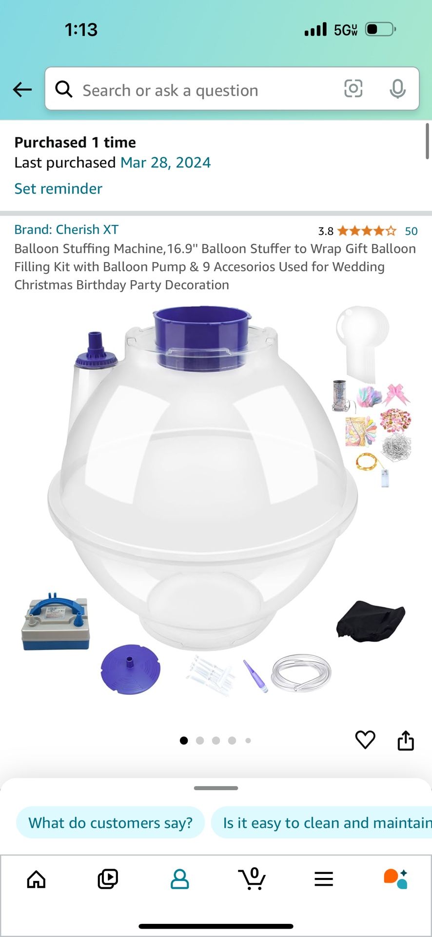 Balloon Stuffing Machine