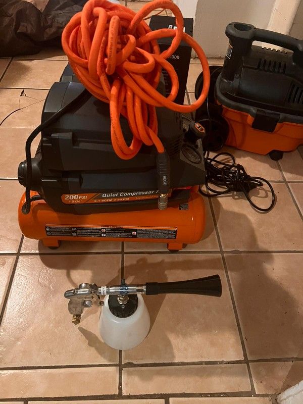 Rigid Air Compressor and Sprayer 