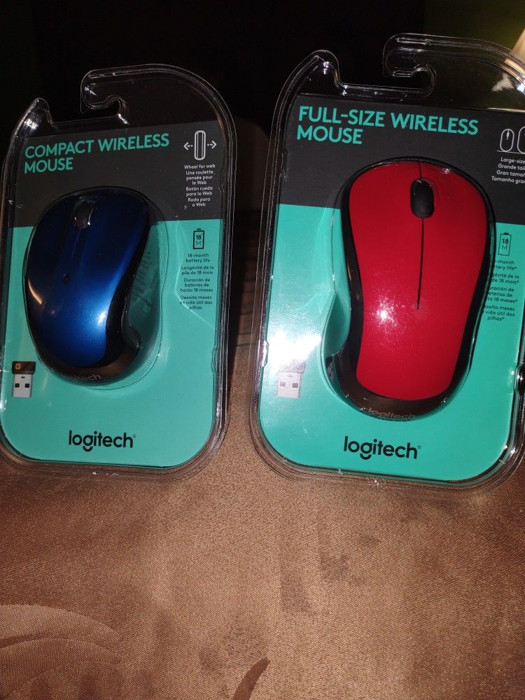 2 Logitech Wireless Mouse