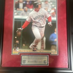 Salty Framed And Signed