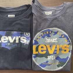 Like New Kids T Shirts Levis, Size 12Y $10 for both