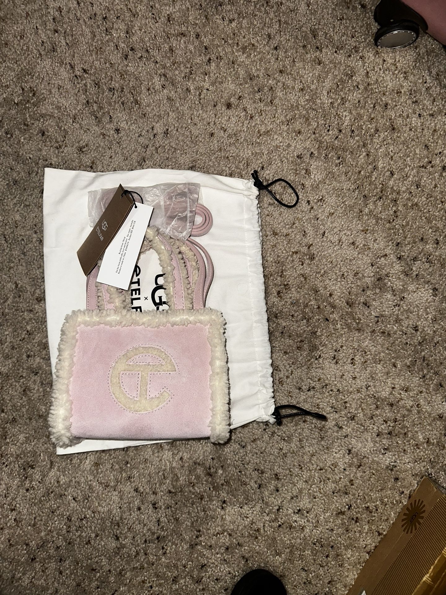 NWT UGG x Telfar Pink Crossbody Bag