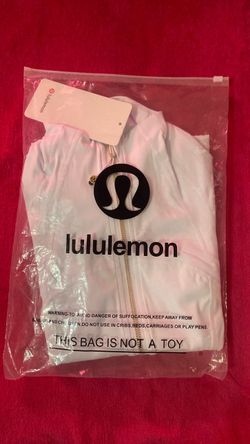 White Lululemon Defined Jacket