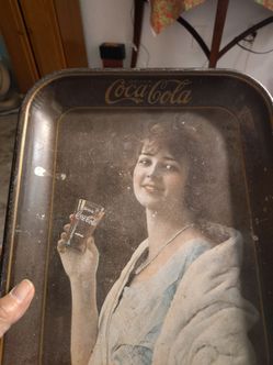 Authentic 1923 vintage Coca-Cola tray