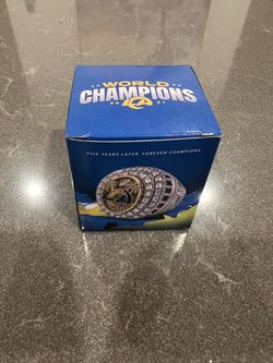 LA Rams 2021 World Championship Replica Ring