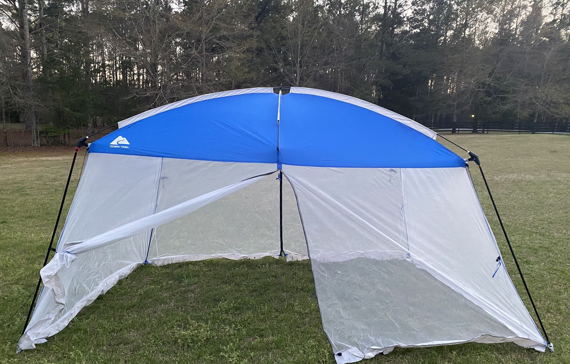 Ozark Trail 13' x 9' Screen House with One Large Room, Blue