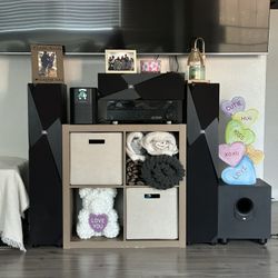 Jbl Speaks And Yamaha Receiver 
