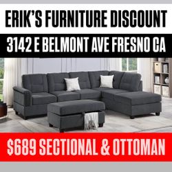 SECTIONAL & OTTOMAN 