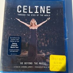 NEW Celine Dion Through The Eyes Of The World Blu Ray