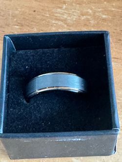 P MANOUKIAN Tungsten Ring New in box