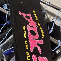 Black punk v1 sp5der pants