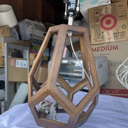 Light Wood Lamp