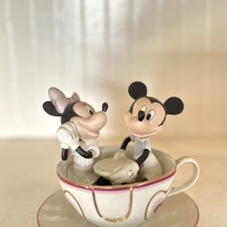Brand New Lenox Mickey’s Mouse Teacup Twirl Figurine