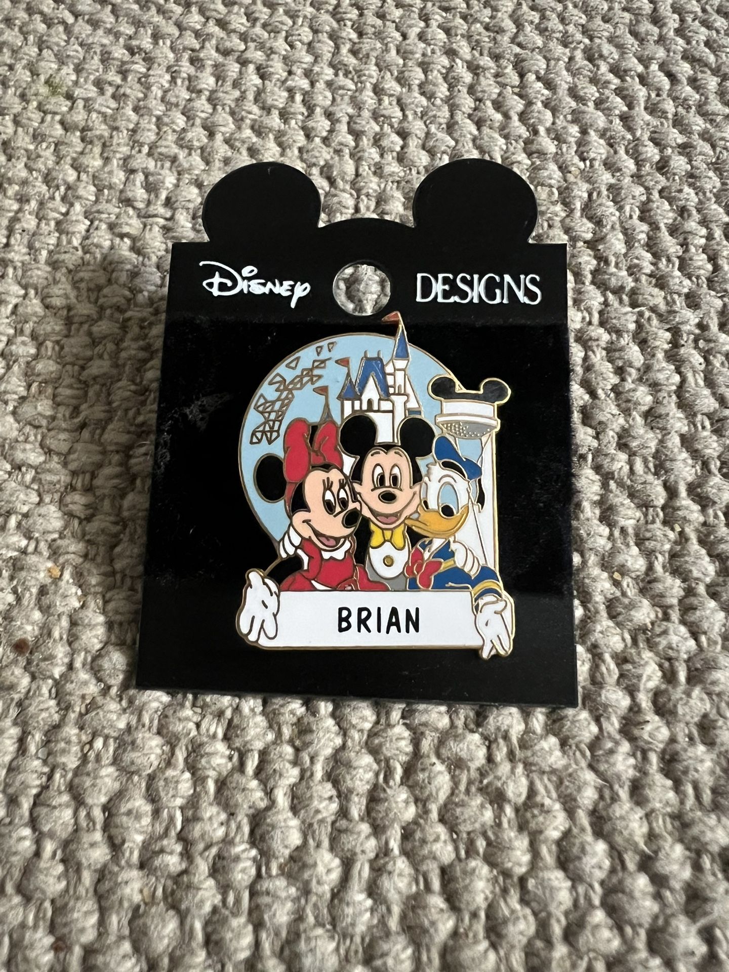 Disney Name Pin