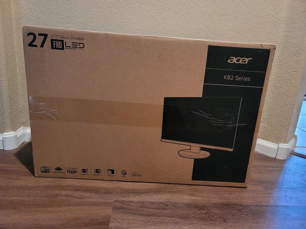  27 Inch LED ACER FHD Monitor with HDMI