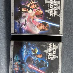 DVD Starwars New Hope And Empire Strikes Back