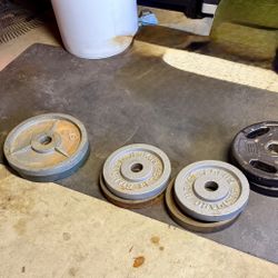 Used Olympic Weight Plates 