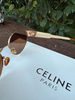 Paris Gold Metal Sunglasses
