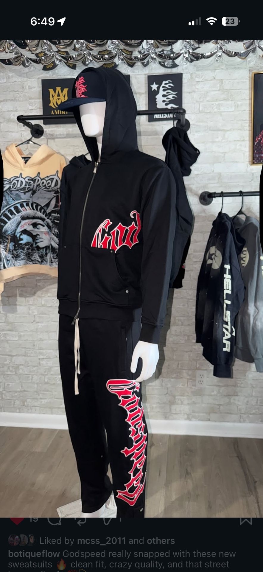 Godspeed Set Size Small