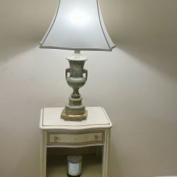 2 Antique Porcelain Lamps 