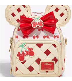 Loungefly Disney Minnie Mouse Cherry Mini Backpack