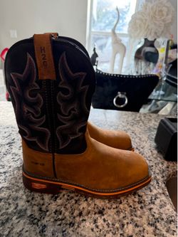 Justin boots 9 men new