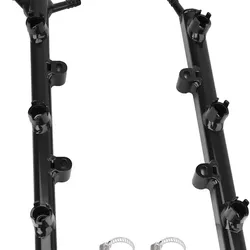 53034198AC Upgraded Full Aluminum Fuel Rail Compatible with Jeep Dodge Ram Chrysler 200 300 2011-2025 Grand Cherokee Challenger Charger Durango 2011-2