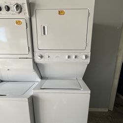 GE 27” WASHER AND DRYER STACKABLE 
