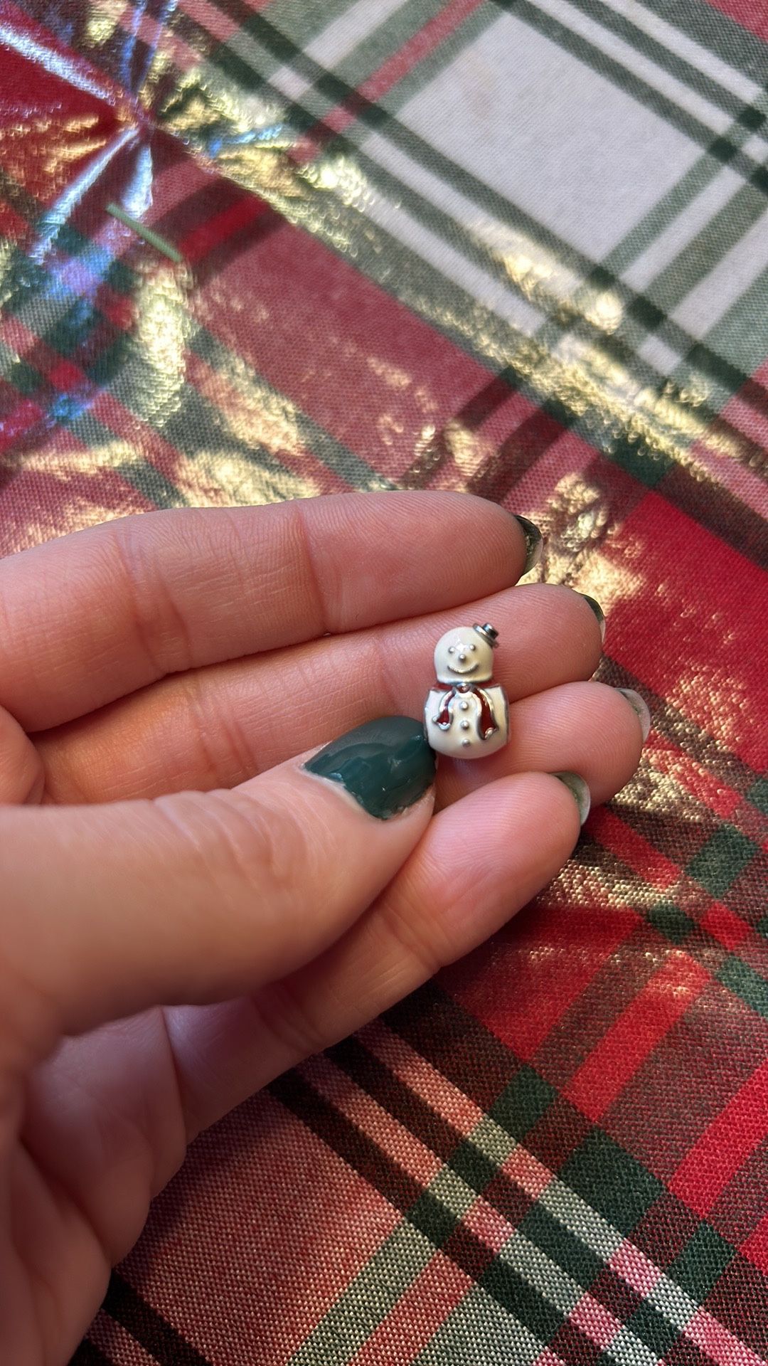 Pandora Snowman Charm