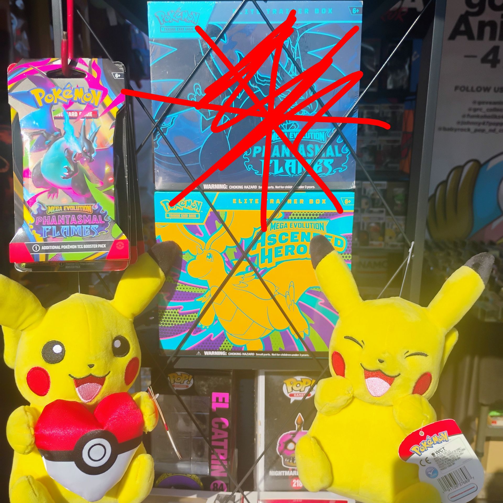 POKEMON ETBS PHANTASMAL FLAMES \ ASCENDED HEROES