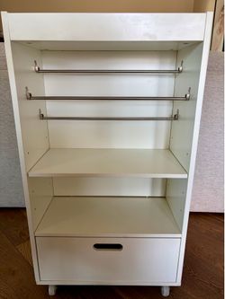 Gift wrapping utility cart.
