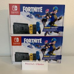 Nintendo Switch Fortnite Console 2 Unboxing [Special Edition] Wildcat Bundle  