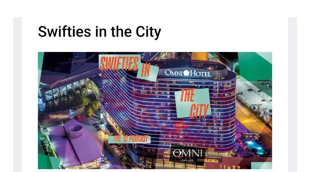 Swifties in the City tixs