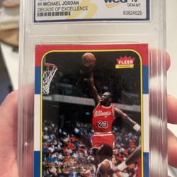 Michael Jordan card Lot 
