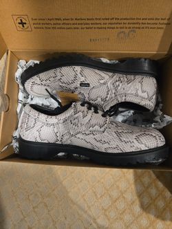 New Supreme Doc Martens Snake Skin