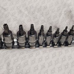 Snapon  T50 T45 T40 T30 T27 T25 T20 T15 T10  T8