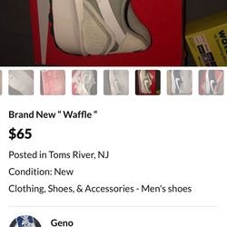 Brand New. / Nike ..Waffles !!!!🧇