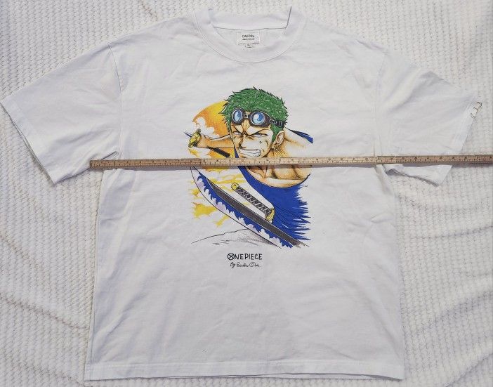 One Piece Roronoa Zoro T-Shirt Sz XLarge White All Over Print Anime
Brand new no tag
100 percent authentic
Ship the same business day
SKU25MY52