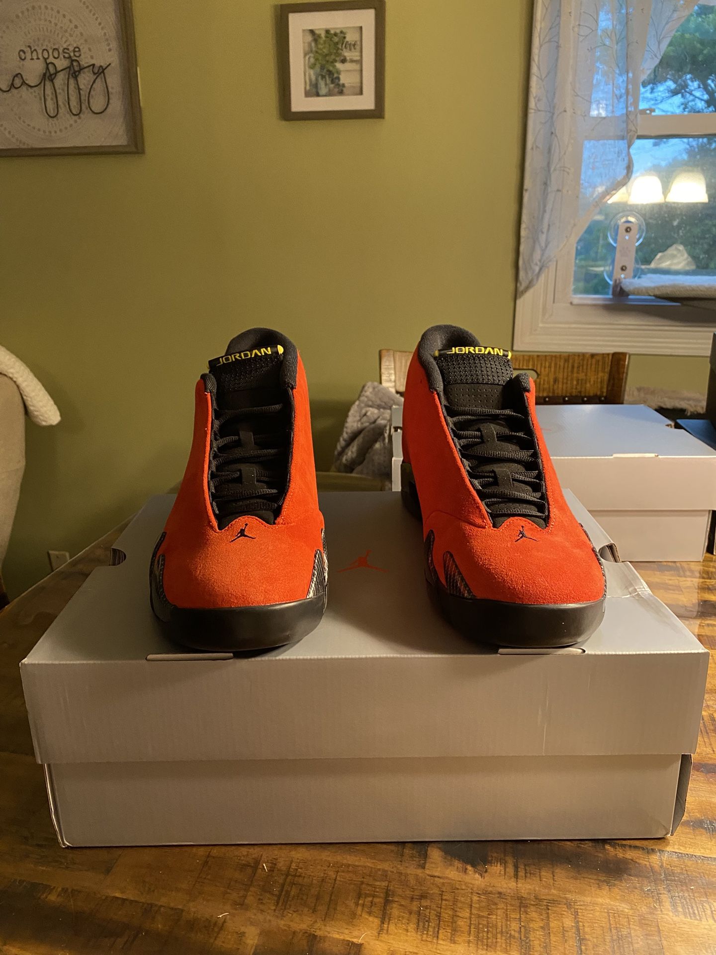 AIR JORDAN 14 FERRARI SIZE 12