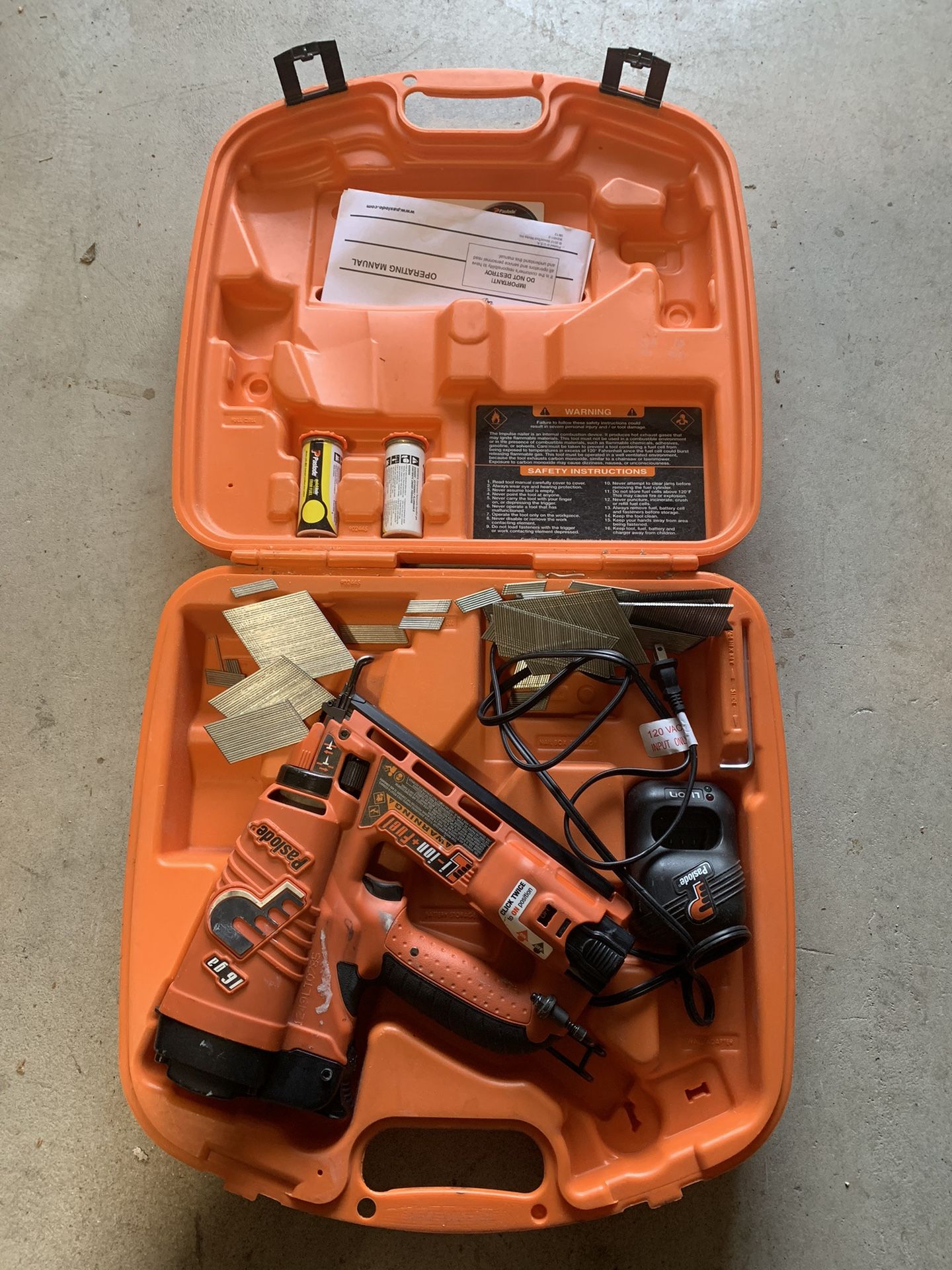 Paslode Finishing Nailer