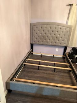Queen bed frame
