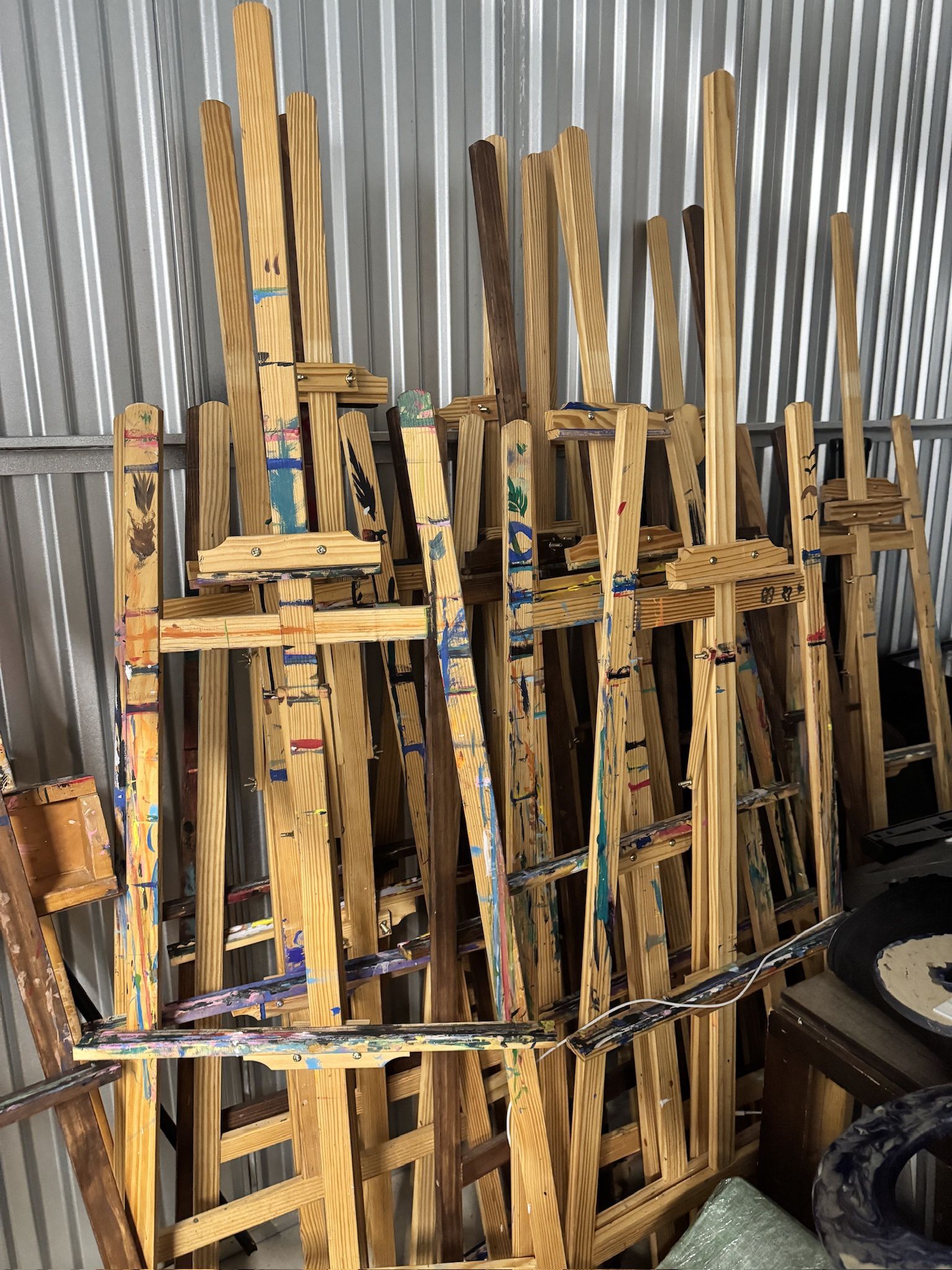 All Wooden Easels (15) $100