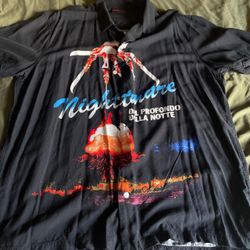 Nightmare On Elm Street Button Down 