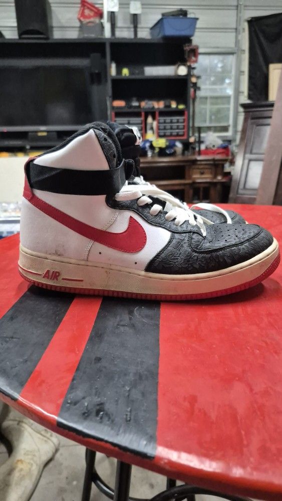 Nike Air Force 1 High '07 'White University Red'