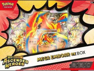 Ascended Heroes Mega EX  Box Varies selection