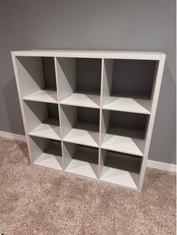White Cube Organizer Bookshelf